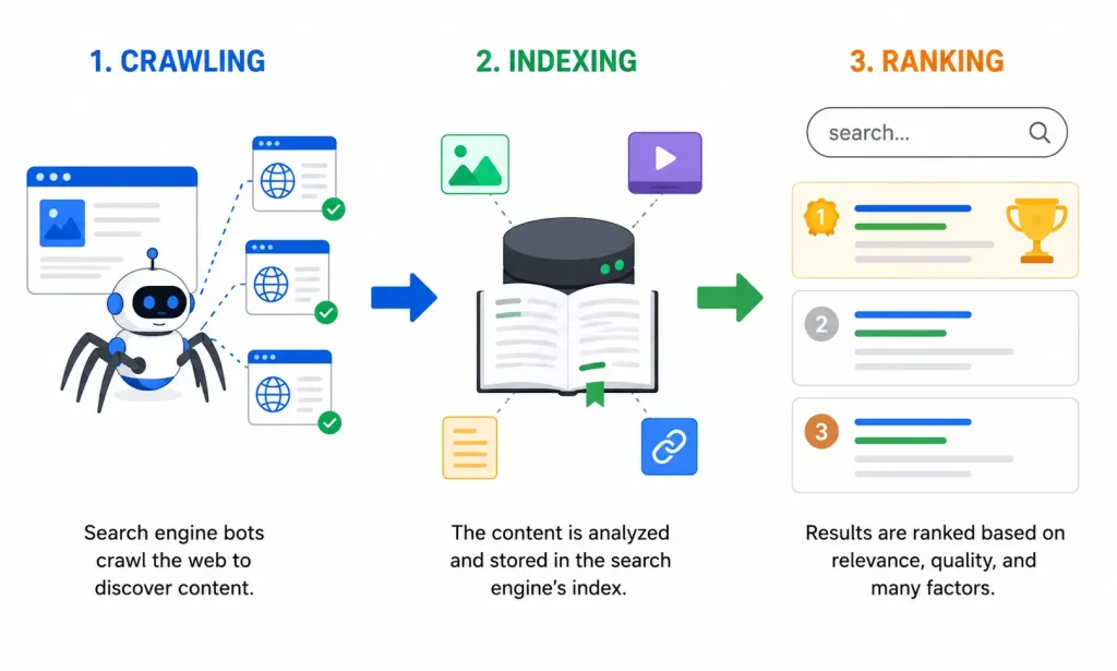 search engine work